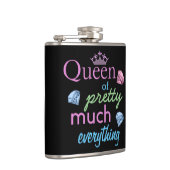 Flasques " Queen of Pretty Much " Citation (Droite)