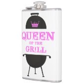 Flasques Queen Of The Grill, Couronne Rose (Gauche)