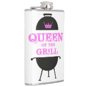 Flasques Queen Of The Grill, Couronne Rose (Droite)