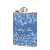 Flasques Quelque chose bleue pour la jeune mariée (Gauche)