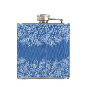 Flasques Quelque chose bleue pour la jeune mariée (Dos)