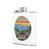 Flasques Queue Des Montagnes Du Dragon (Gauche)