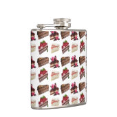 Flasques Quirky Cake Lovers Desserts Pattern Quirky (Droite)