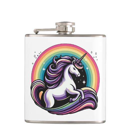 Flasques Raibow Unicorn (Devant)