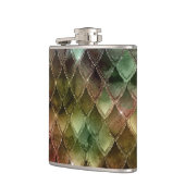 Flasques Rainbow Dragon Scales Texture (Gauche)