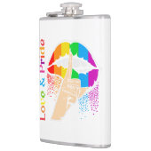 Flasques Rainbow Lips Lgbt Pride (Gauche)