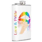 Flasques Rainbow Lips Lgbt Pride (Droite)