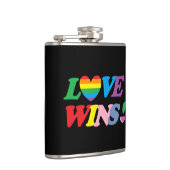 Flasques Rainbow Love Wins Heart Flask LGBT (Droite)