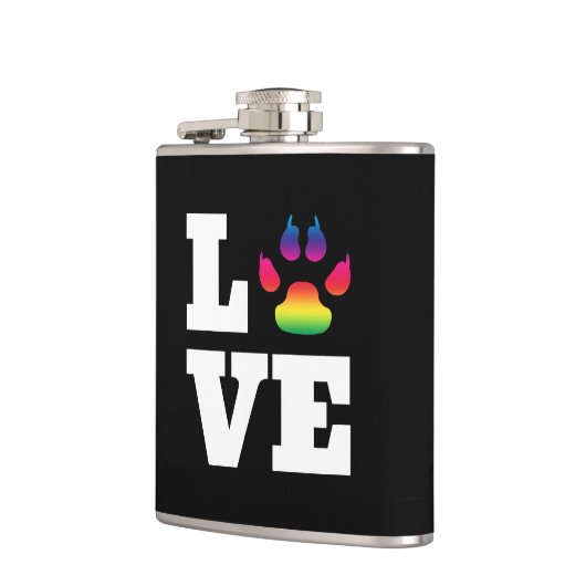 Flasques Rainbow paw (Gauche)