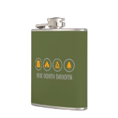 Flasques Randonnée dans le Dakota du Nord (Gauche)