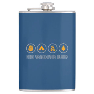 Flasques Randonnée pédestre Île de Vancouver Colombie-Brita