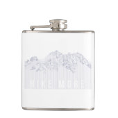 Flasques Randonnée Plus Montagnes (Devant)