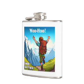 Flasques Randonnée Woo-Hoo a oublié mon téléphone (Gauche)