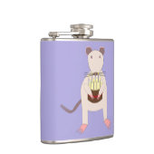 Flasques Rat de Siamese avec gâteau d'anniversaire (Droite)