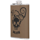 Flasques Rat en colère sur un crâne mal (Gauche)