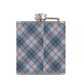 Flasques Rayure Bleu-Rouge de plaid polarisé (Dos)