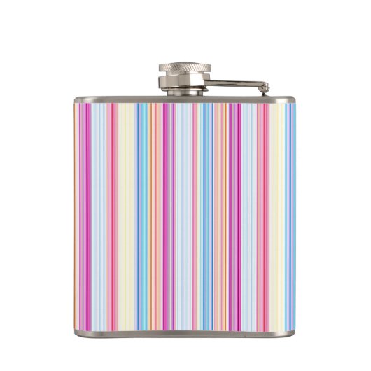 Flasques Rayures en pastel (Dos)