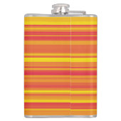 Flasques Rayures Orange Rouge Jaune (Dos)