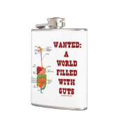 Flasques Recherché un monde rempli d'entrailles (appareil (Gauche)