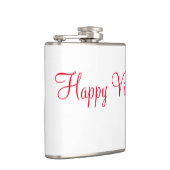 Flasques Red happy vibes vacances simple minimum calligraph (Droite)