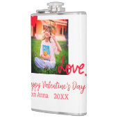 Flasques Red heart love heureuse Sainte-Valentin ajouter ph (Gauche)