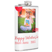 Flasques Red heart love heureuse Sainte-Valentin ajouter ph (Droite)