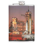 Flasques Red Sky for Space Shuttle Atlantis Launch (Devant)