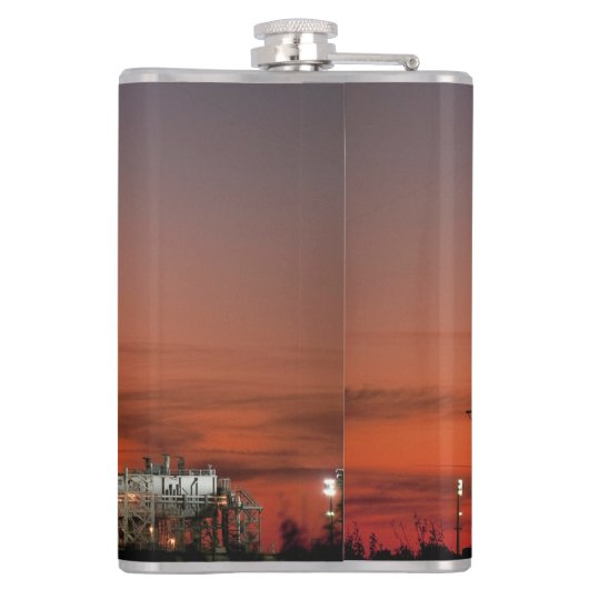 Flasques Red Sky for Space Shuttle Atlantis Launch (Dos)