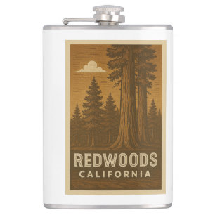 Flasques Redwoods National Park California Flask