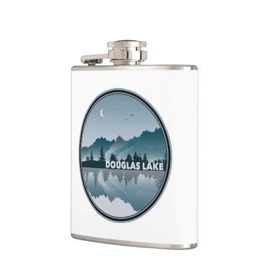 Flasques Réflexion du lac Douglas (Gauche)