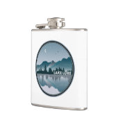 Flasques Réflexion du lac Lure en Caroline du Nord (Gauche)