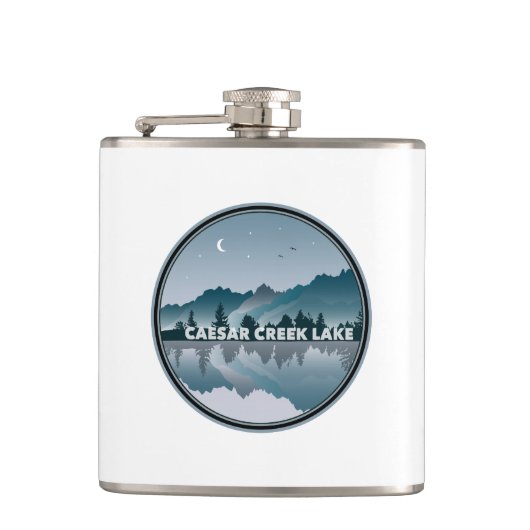 Flasques Réflexion du lac Ohio de Caesar Creek (Devant)