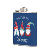 Flasques Refroidissement avec mes Gnomies Amusants Vacances (Gauche)