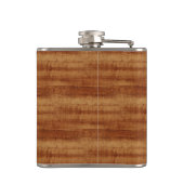 Flasques Regard du bois de grain d'acacia bouclé de Koa (Dos)