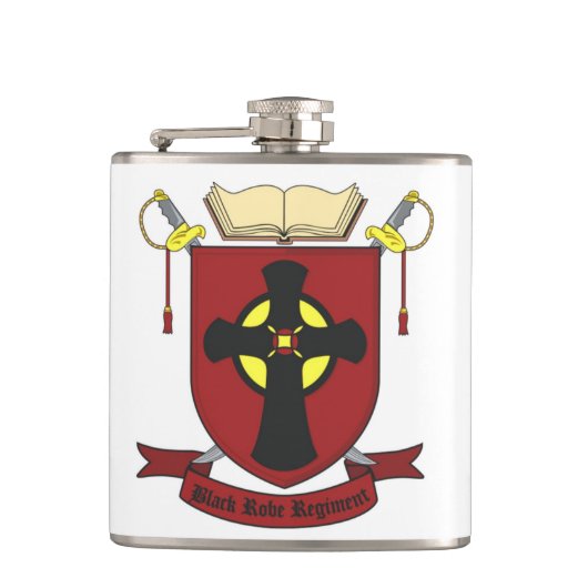 FLASQUES RÉGIMENT ROBE NOIR (Devant)