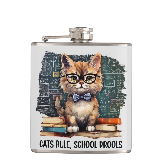 Flasques Règle des chats, Drools scolaires (Devant)