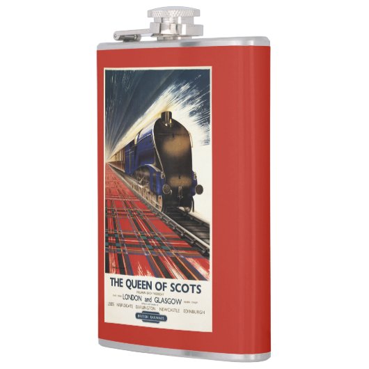 Flasques Reine de train écossais de pullman (Gauche)