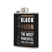 Flasques Reine Noire La Pièce La Plus Puissante Dans Le Jeu (Gauche)