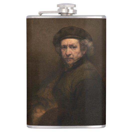 Flasques Rembrandt Self Portrait : Peintre Néerlandais de l (Devant)