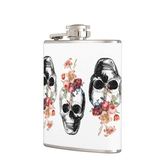 Flasques Renaissance - Les crânes fleurissent (Gauche)