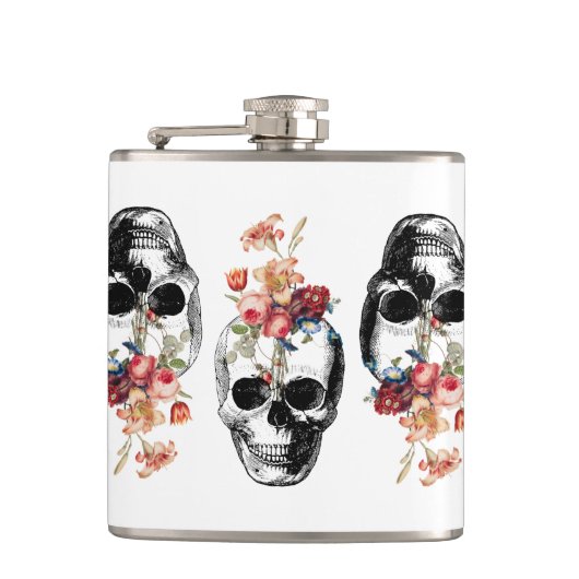 Flasques Renaissance - Les crânes fleurissent (Devant)