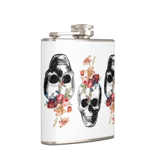 Flasques Renaissance - Les crânes fleurissent (Droite)