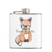 Flasques Renard intelligent mignon (Devant)