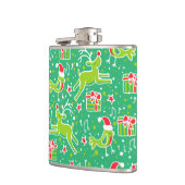 Flasques Rennes de Noël et fiole de renne d'oiseau (Gauche)