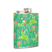 Flasques Rennes de Noël et fiole de renne d'oiseau (Droite)