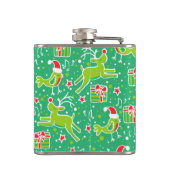 Flasques Rennes de Noël et fiole de renne d'oiseau (Dos)