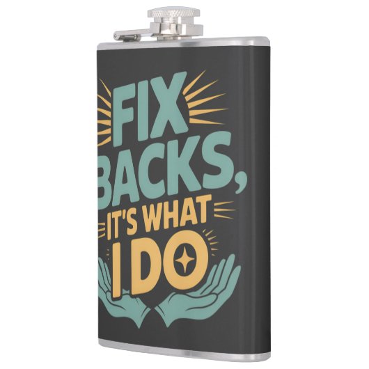 Flasques Réparez les dossiers C’est ce que je fais Citation (Gauche)