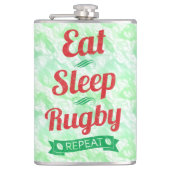 Flasques Répéter le rugby du sommeil (Devant)