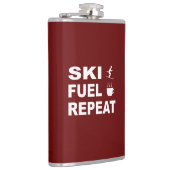 Flasques Répétition du carburant de ski (Droite)