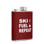Flasques Répétition du carburant de ski (Droite)
